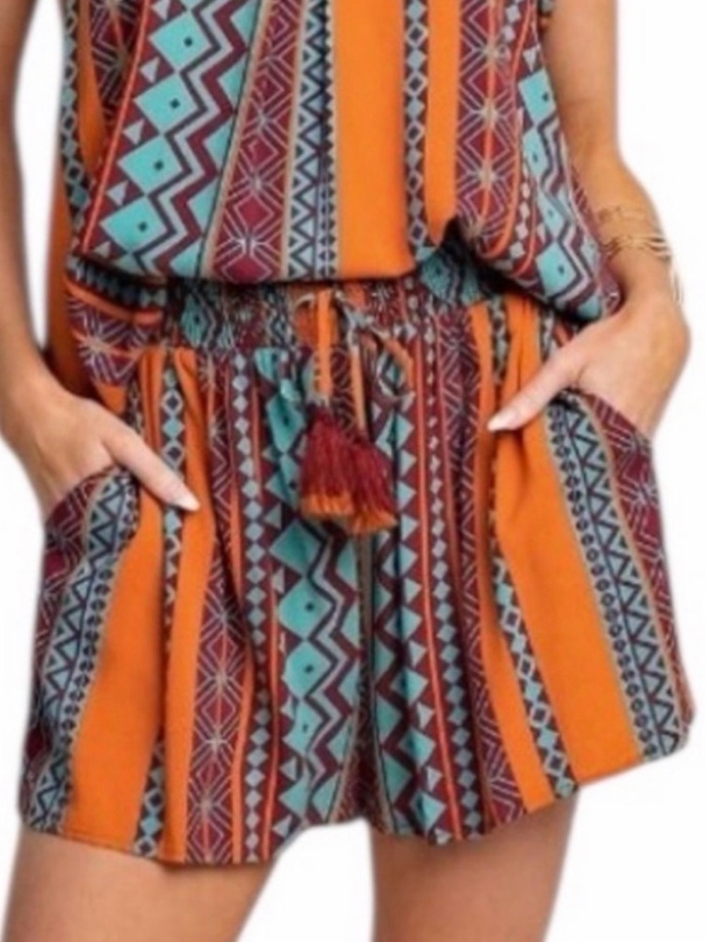 Easel Tribal Printed Challs
Shorts